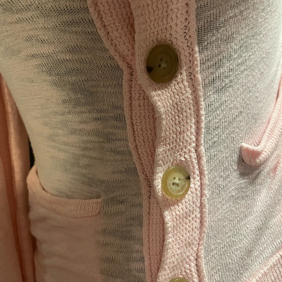 TNA baby pink sweater cardigan XS - Picture 4 of 5